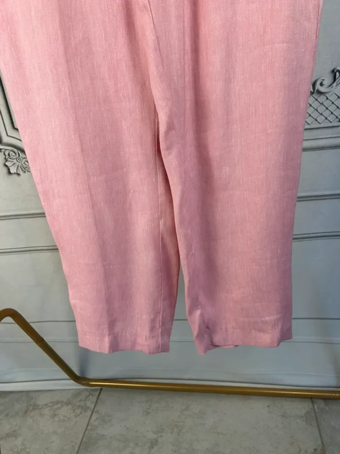 Pantalon large fluide Rose MKT studio 40 neuf - photo numéro 3