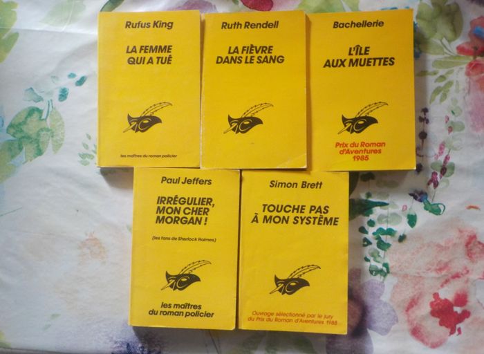 5 LE MASQUE N°375 1747 1791 1807 1929