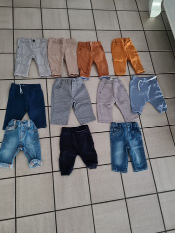 Vend 11  pantalon 3 mois garçon