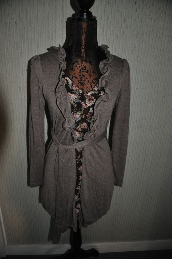 Gilet avec faux chemisier - Ctelle Paris - T. S/M - Neuf