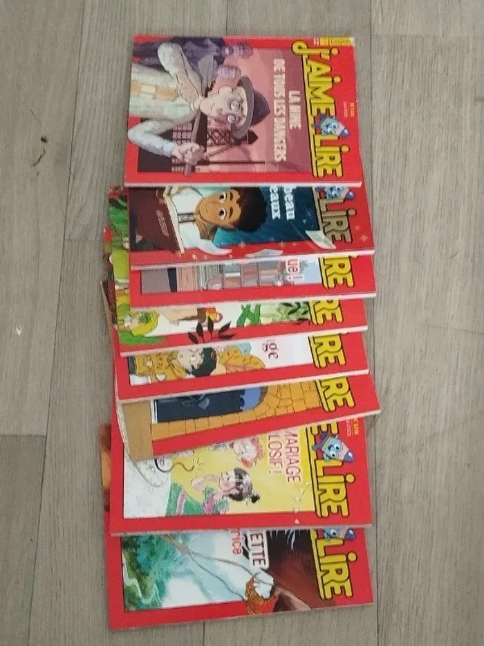 Lot de 8 magazines J’aime lire année 2022-23 L039 - photo numéro 3