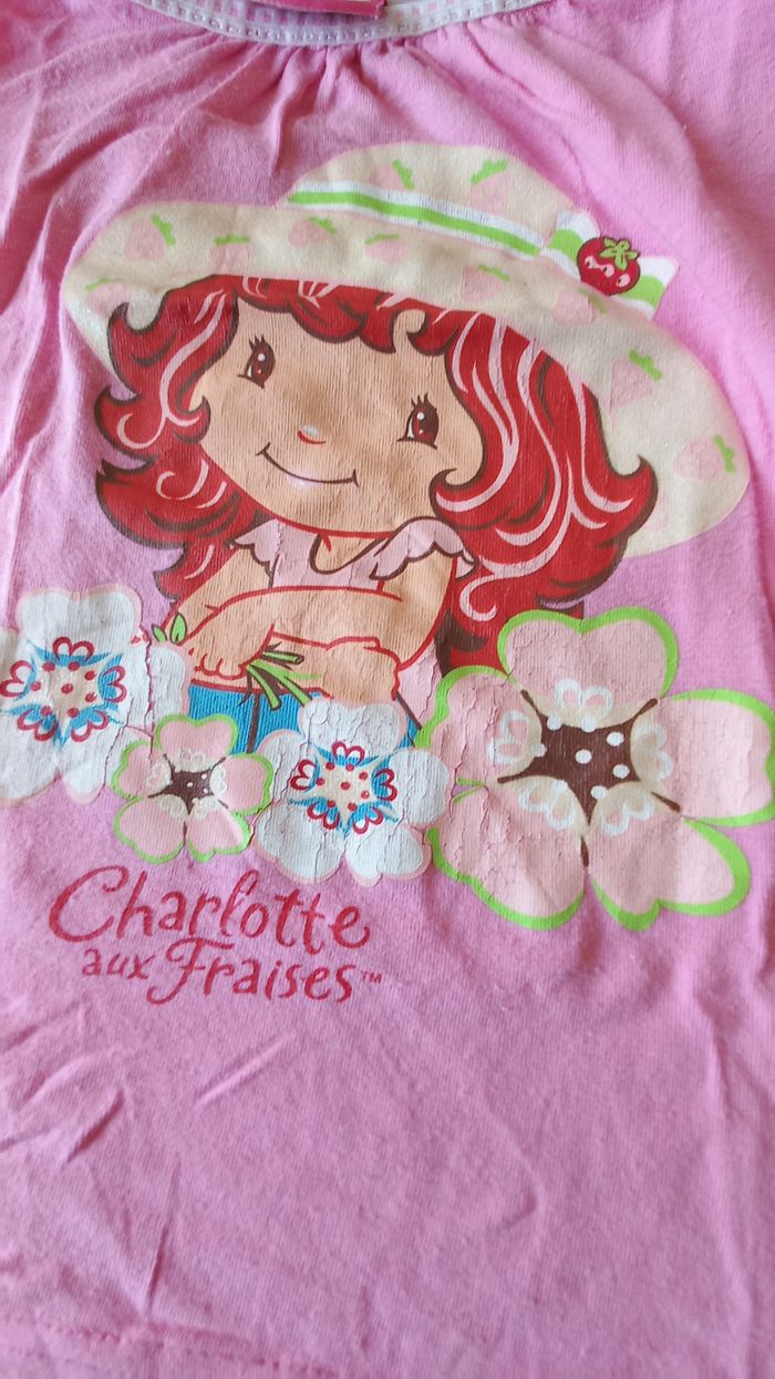 Débardeur fille 6 ans Charlotte aux fraises - photo numéro 2