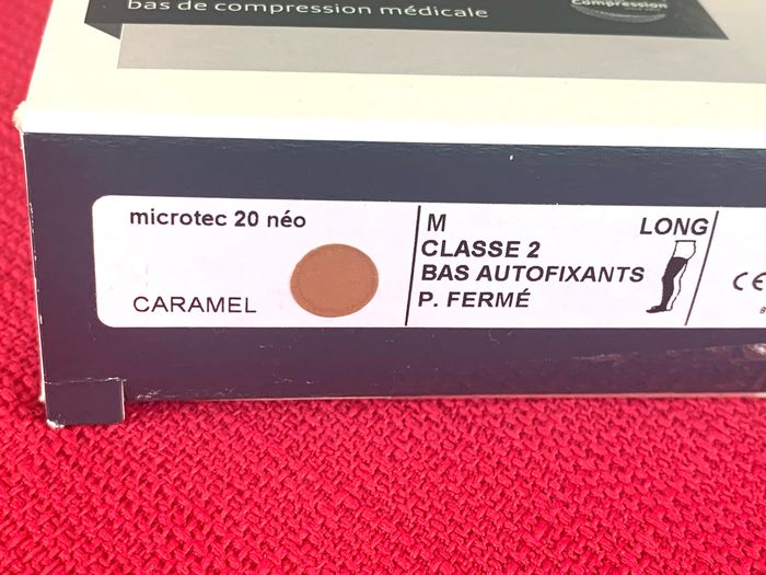 Bas de compression femme Caramel Microtec C2 couleur Caramel - photo numéro 2