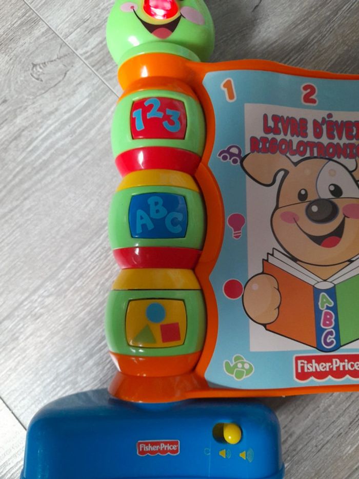 Livre d'éveil rigolotronique fisher price - photo numéro 9