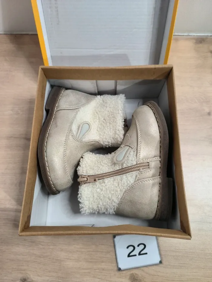 Botte doublé chaud T22 neuve - photo numéro 8