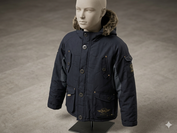 Blouson noir et gris 14 ans SG COMPANY