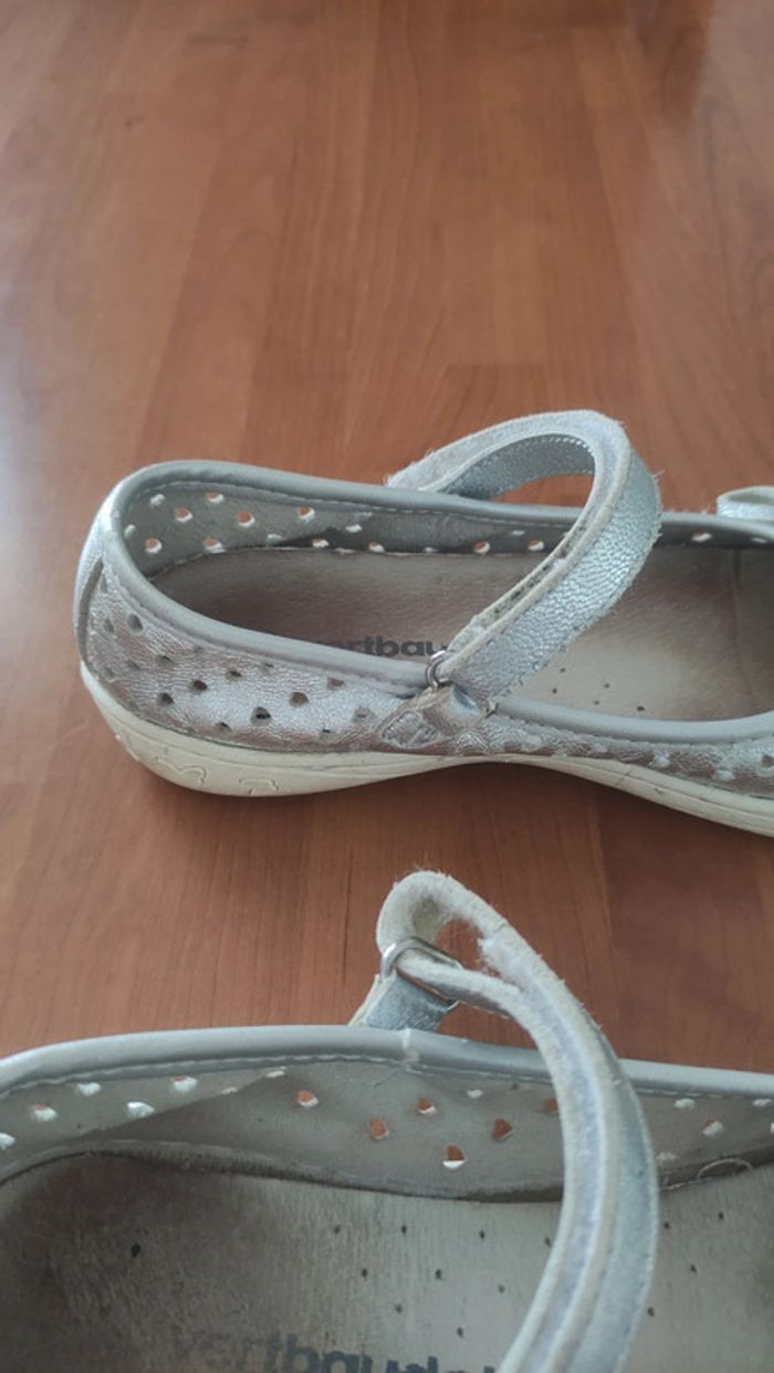 Ballerines ajourées grises Verbaudet pointure 34 - photo numéro 6