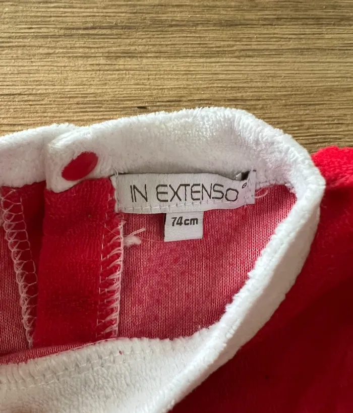 Pyjama Père Noël 12 mois In Extenso - photo numéro 3