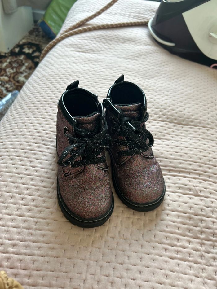 Bottines à paillettes