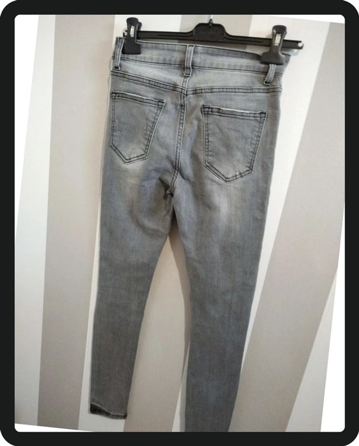 Pantalon en jean skinny - photo numéro 5