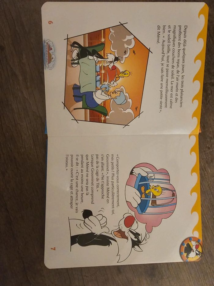 Livre histoire titi et gros minet - photo numéro 4