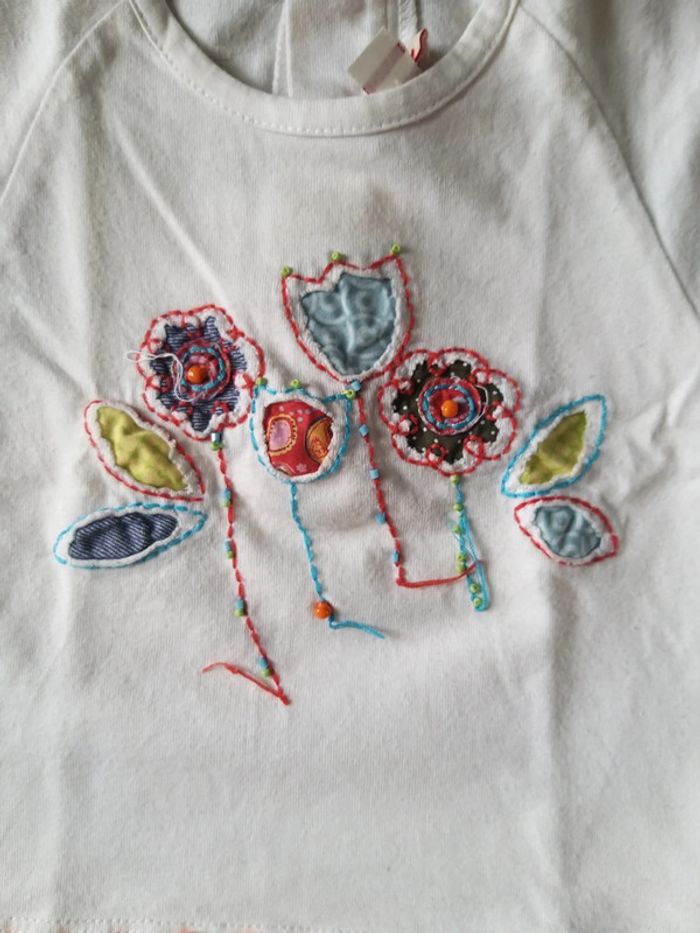 T-shirt manche courte en 6 mois - photo numéro 2