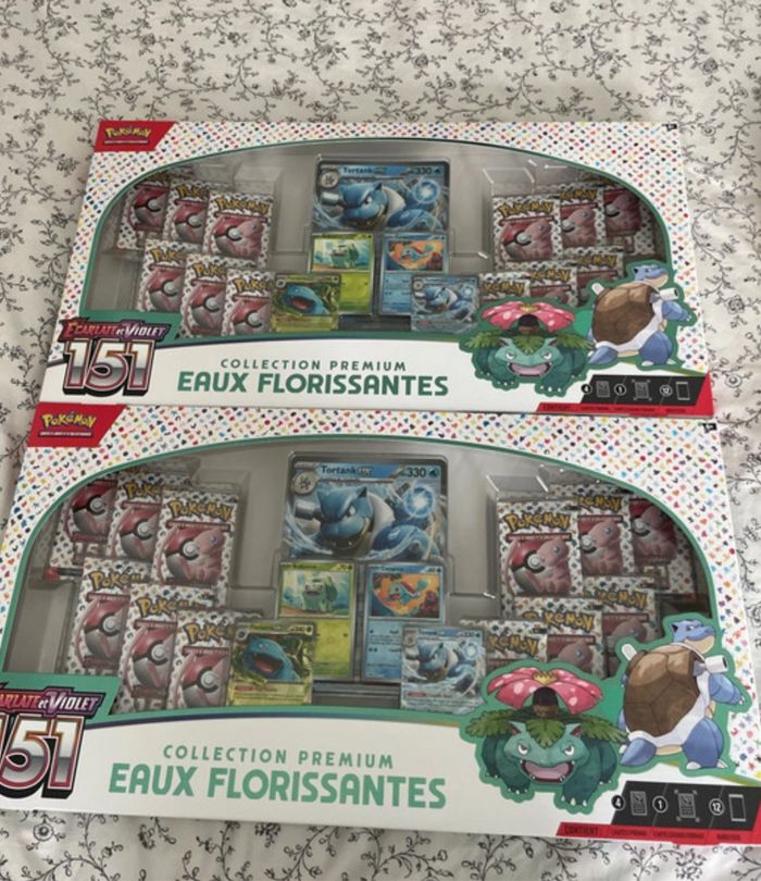2 Coffrets eaux florissante Pokémon 151