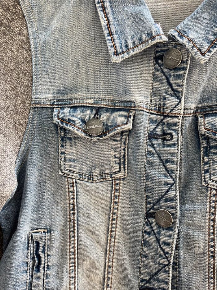 veste en jean à capuche Cache-Cache - photo numéro 4