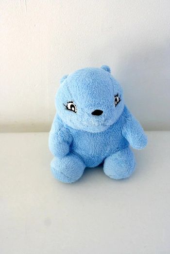 Marmotte bleue 13x8 cm