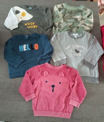 Pulls 9-12mois 12 mois 18 mois garçon