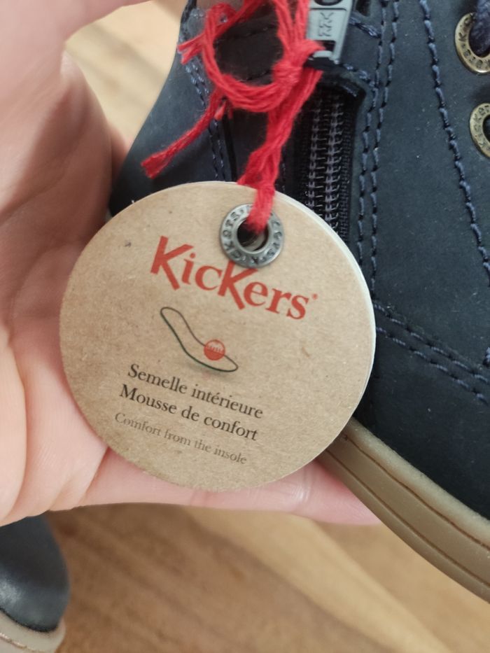 Kickers 21 bleu - photo numéro 3
