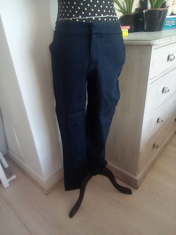 Pantalon avec ceinture semi élastique 3436