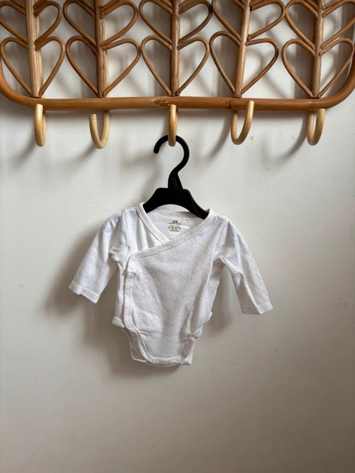 Lot 3 bodies H&M fille 1-2mois - photo numéro 6
