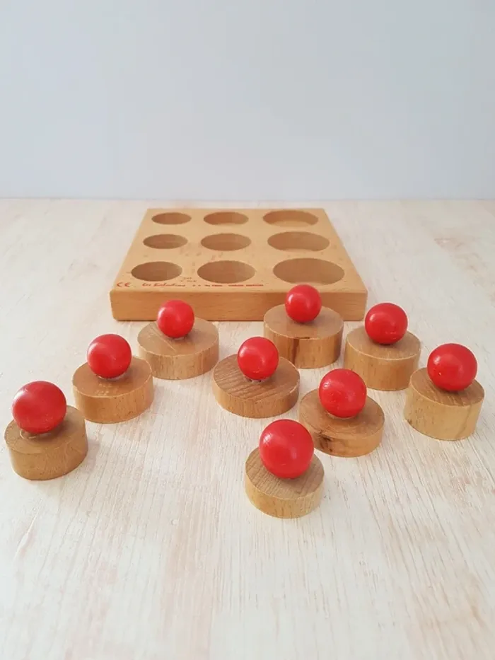 Puzzle encastrement en bois, forme et hauteur Les Baladins - photo numéro 7