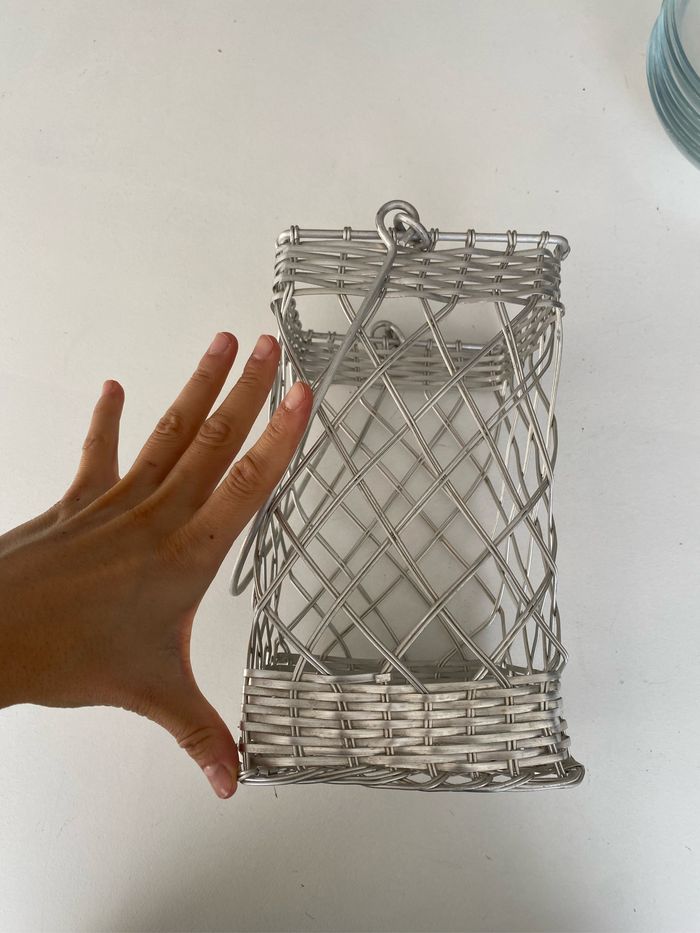 Panier argenté - photo numéro 6