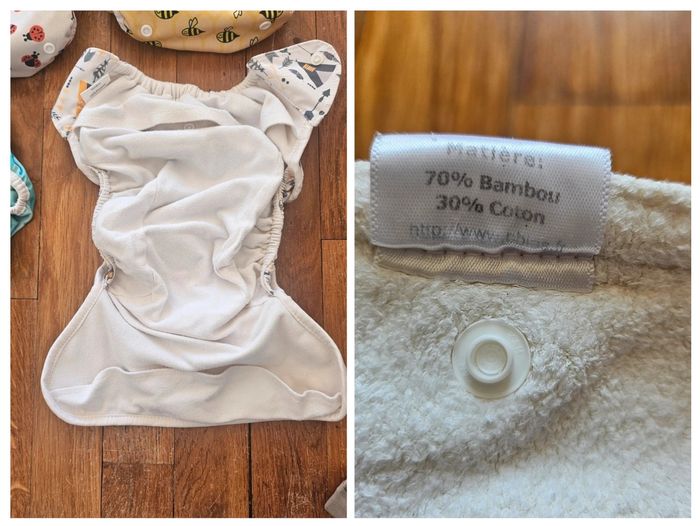 Lot de 6 couches évolutives + 9 doublures - photo numéro 3