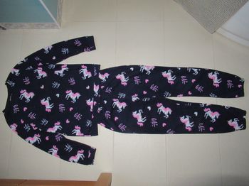 Pyjama fille 14 ans licorne chaud très bon état