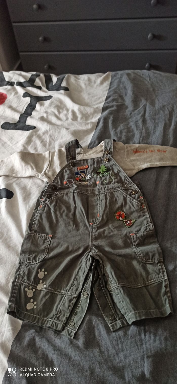 Ensemble salopette 6 mois