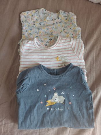 Pyjama bébé fille 6 mois lot