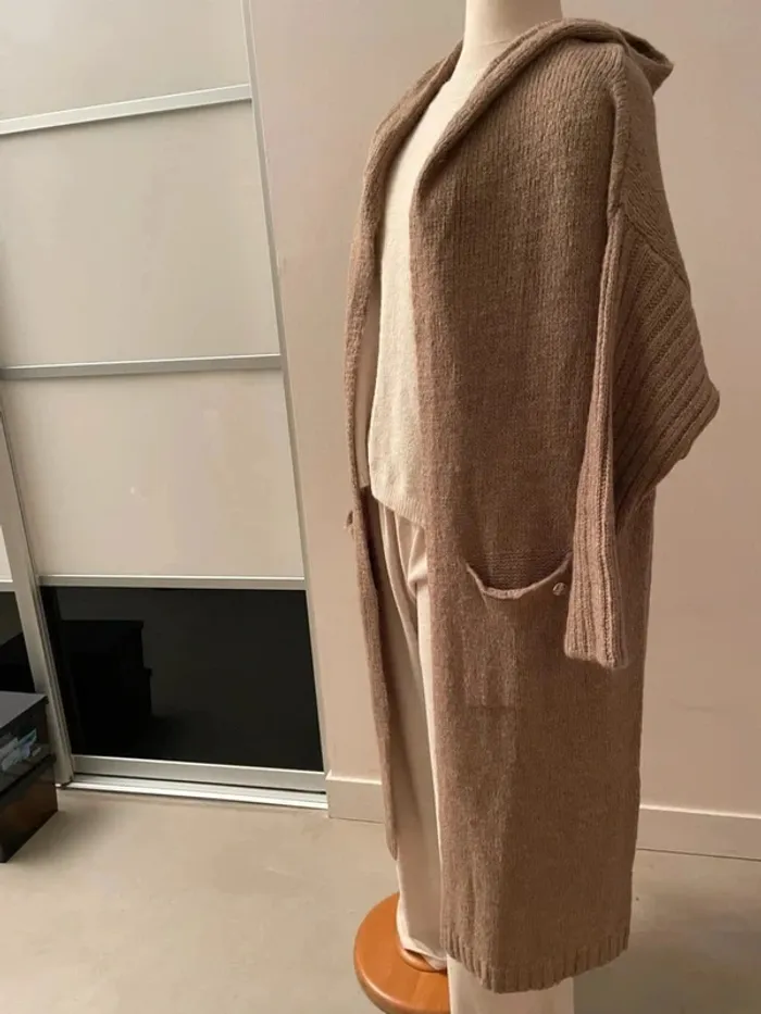 Cardigan long neuf S tendance chaud - photo numéro 16