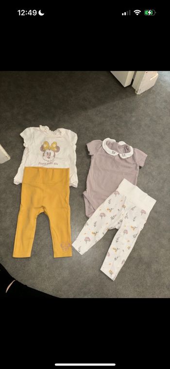 Ensemble printemps été Disney c&a