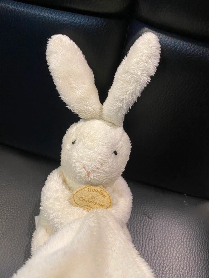 Doudou et compagnie petit lapin blanc - photo numéro 4