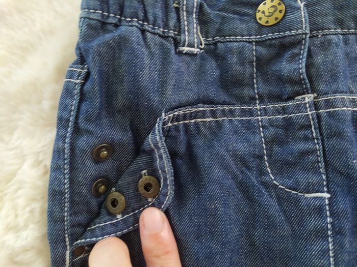 Jupe en jeans 12 mois - photo numéro 4