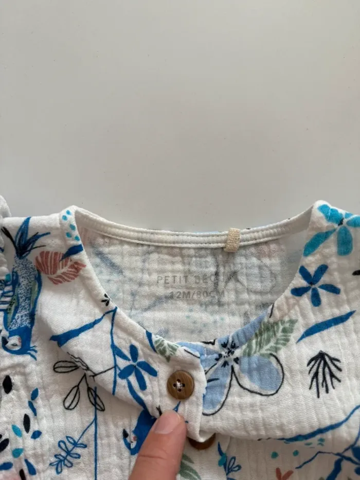Barboteuse petit béguin 12 mois neuve - photo numéro 2