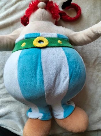 Grosse peluche Obélix