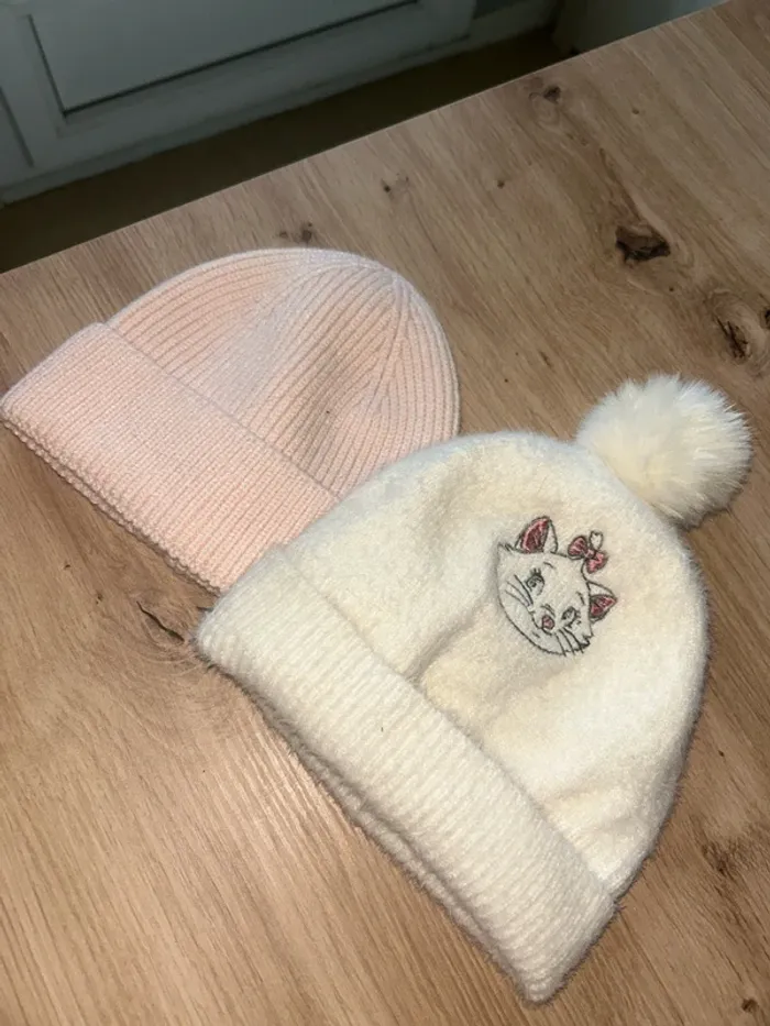 Lot de bonnet bébé fille - photo numéro 2