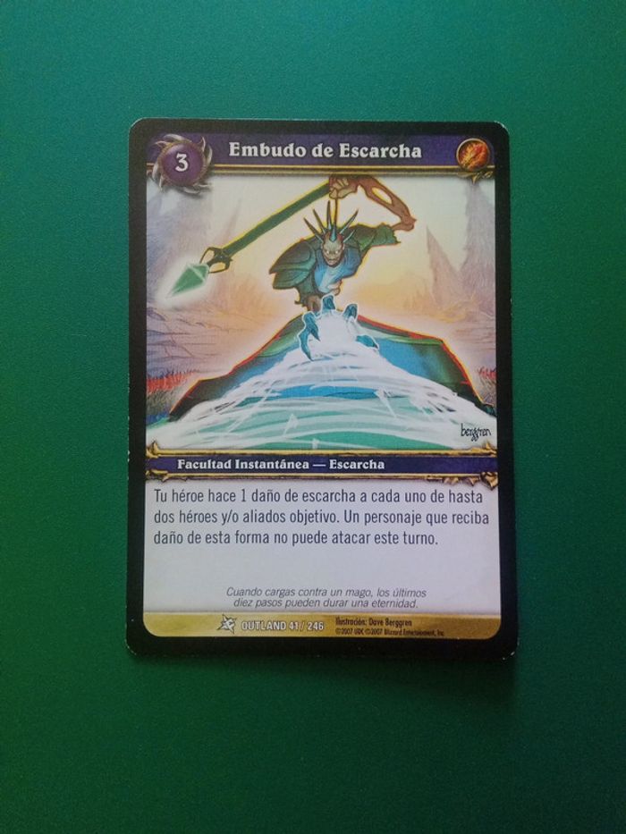 Carte World of Warcraft Espagnole