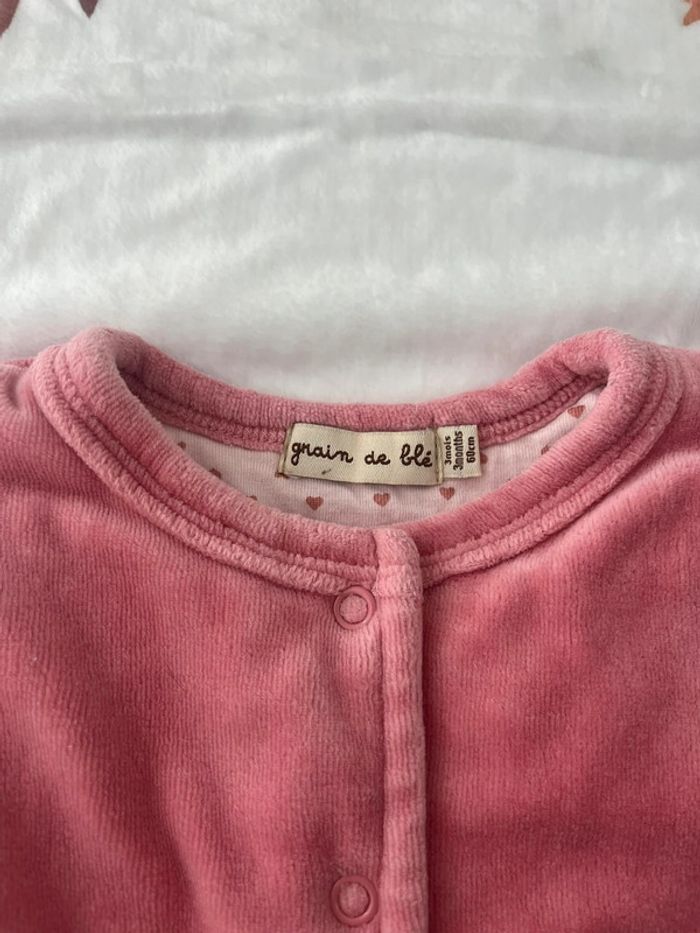 Veste chaude - Grain de blé - photo numéro 2