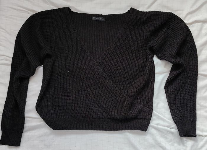 Pull cache-cœur Shein – Taille S - photo numéro 2