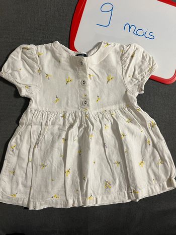 Robe fleurie 9 mois