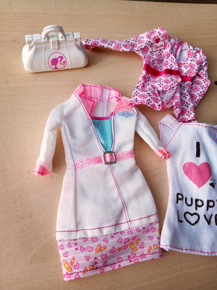 Lot d'accessoires poupée Barbie docteur vétérinaire - photo numéro 3