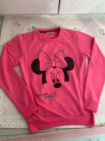 Pull Minnie Mouse rose fushia
