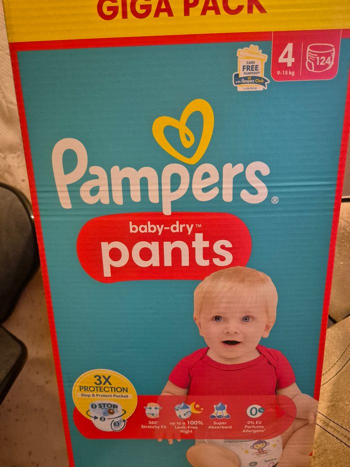 Pampers baby-dry pants