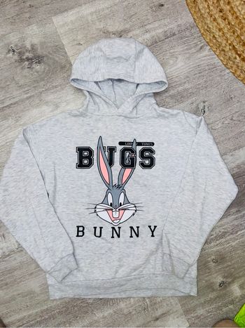 Sweat à capuche looney tunes 10 ans