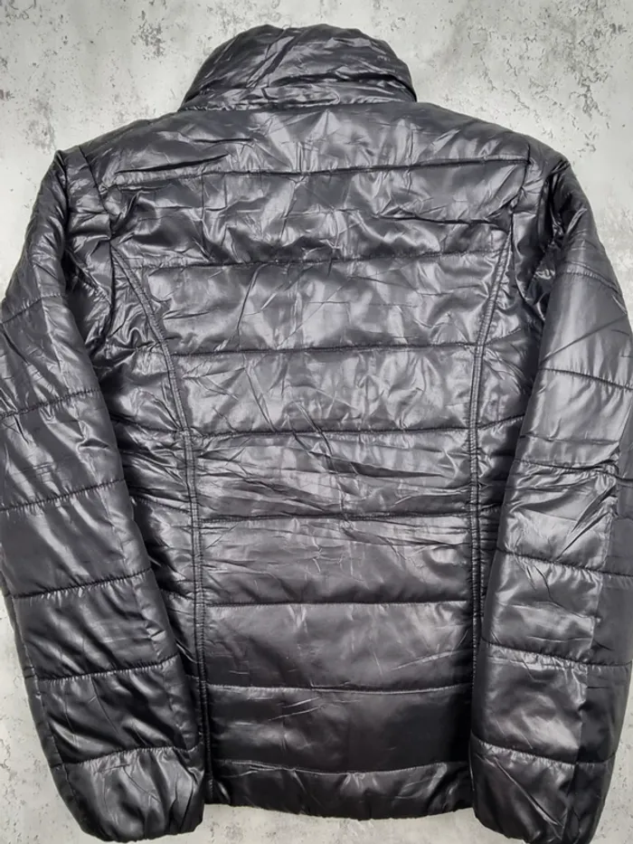 Doudoune Adidas noire – Taille L Femme (mesures en photos) - photo numéro 2