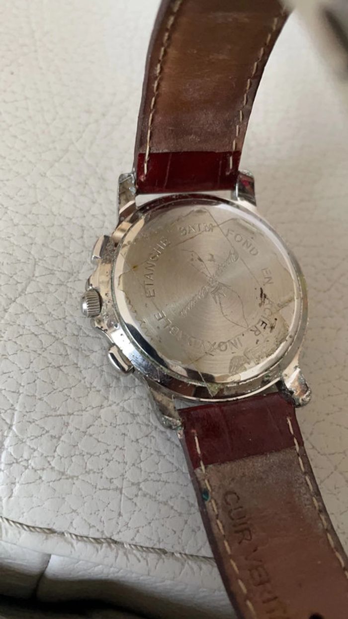 Montre ancienne chronographe - photo numéro 3