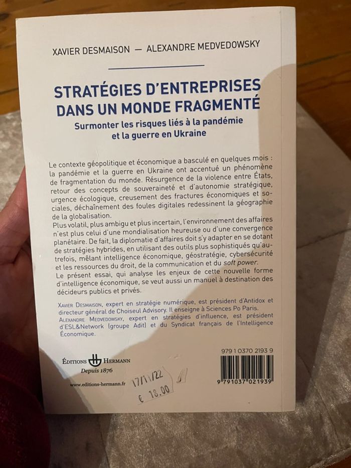 Stratégies d’entreprises dans un monde fragmenté- Xavier Desmaison - photo numéro 2