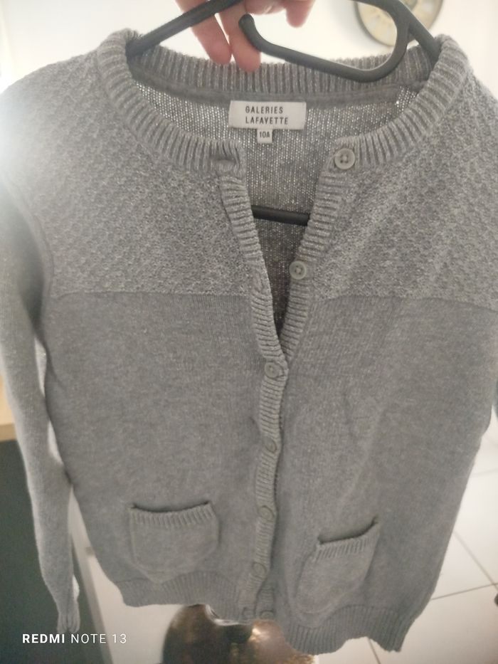 #kytie10ansfille. Gilet manches longues taille 10 ans - photo numéro 4