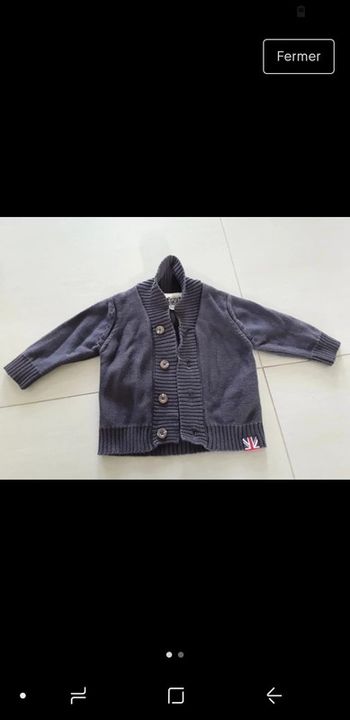 Gilet hiver 12 mois