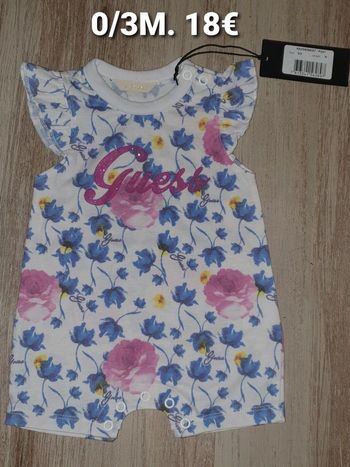 Combinaison guess neuf 0/3mois